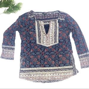 Lucky Brand Peasant top Size S